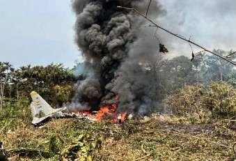 ਕੋਲੰਬੀਆ ਵਿਖੇ ਹਵਾਈ ਸੈਨਾ ਦਾ ਫੌਜੀ ਜਹਾਜ ਹੋਇਆ ਹਾਦਸਾਗ੍ਰਸਤ