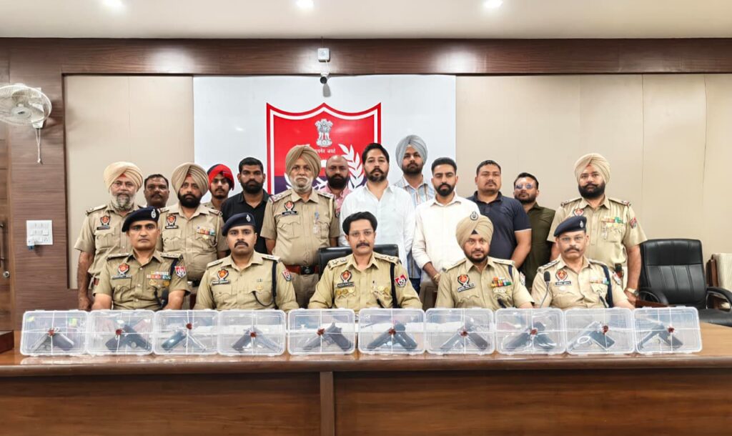 ਪਟਿਆਲਾ ਪੁਲਸ ਨੇ ਕੀਤਾ ਗੈਰ-ਕਾਨੂੰਨੀ ਹਥਿਆਰਾਂ ਦੇ ਮਾਡਿਊਲ ਦਾ ਪਰਦਾਫਾਸ਼
