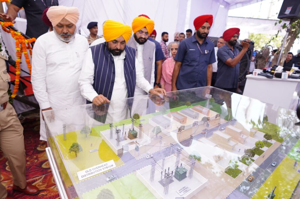 ਪੰਜਾਬ `ਚ ਬਿਜਲੀ ਦੇ ਖੰਭਿਆਂ ਤੋਂ ਮੁਕਤ ਹੋਣਗੇ ਪਿੰਡ : ਮਾਨ