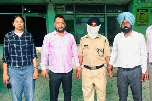 ਵਿਜੀਲੈਂਸ ਬਿਊਰੋ ਪੰਜਾਬ ਨੇ ਕੀਤਾ ਰਿਸ਼ਵਤ ਲੈਂਦਿਆਂ ਸਕਿਓਰਿਟੀ ਗਾਰਡ ਗ੍ਰਿਫ਼ਤਾਰ